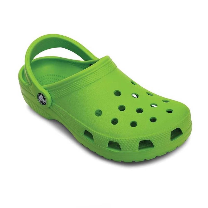 Crocs Kids Cayman Clog Volt Green UK 1 EUR 32-33 US J1 (10006-395)